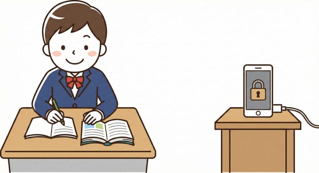 スマホの誘惑に勝つ！勉強中の制限術
