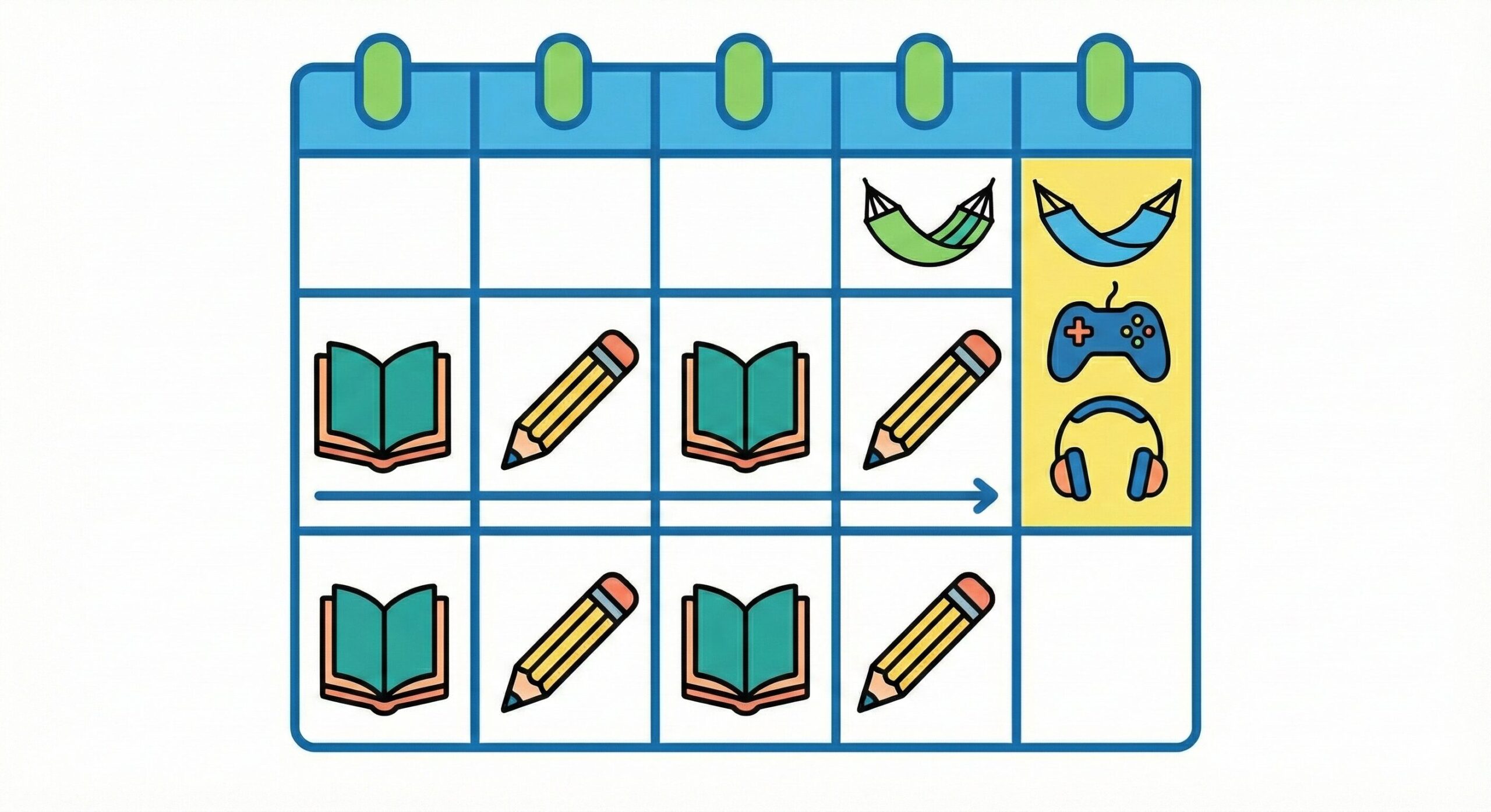 中学生向け学習計画表の作り方＆配布
