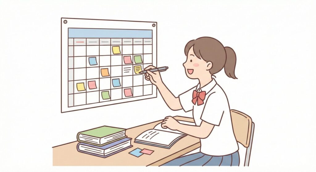 定期テスト2週間前からの勝てる勉強計画の立て方