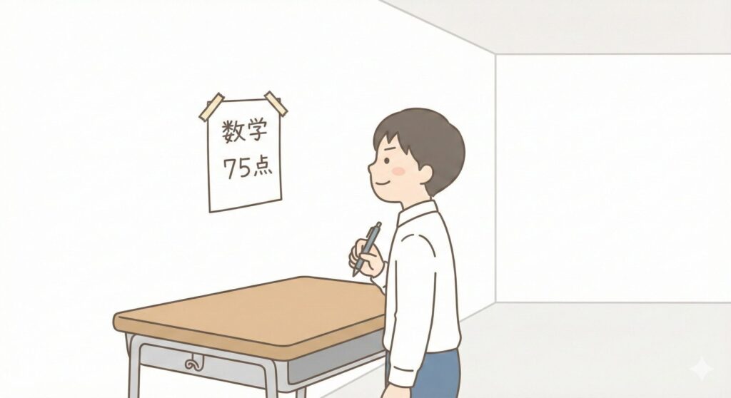 定期テストの目標点数！正しい決め方