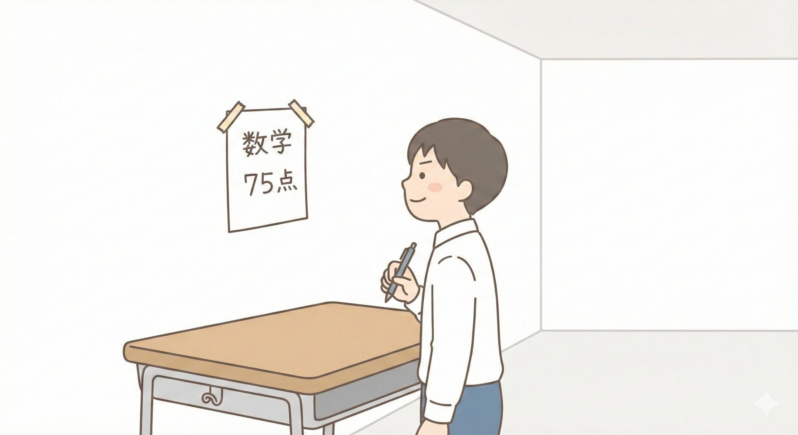 定期テストの目標点数！正しい決め方