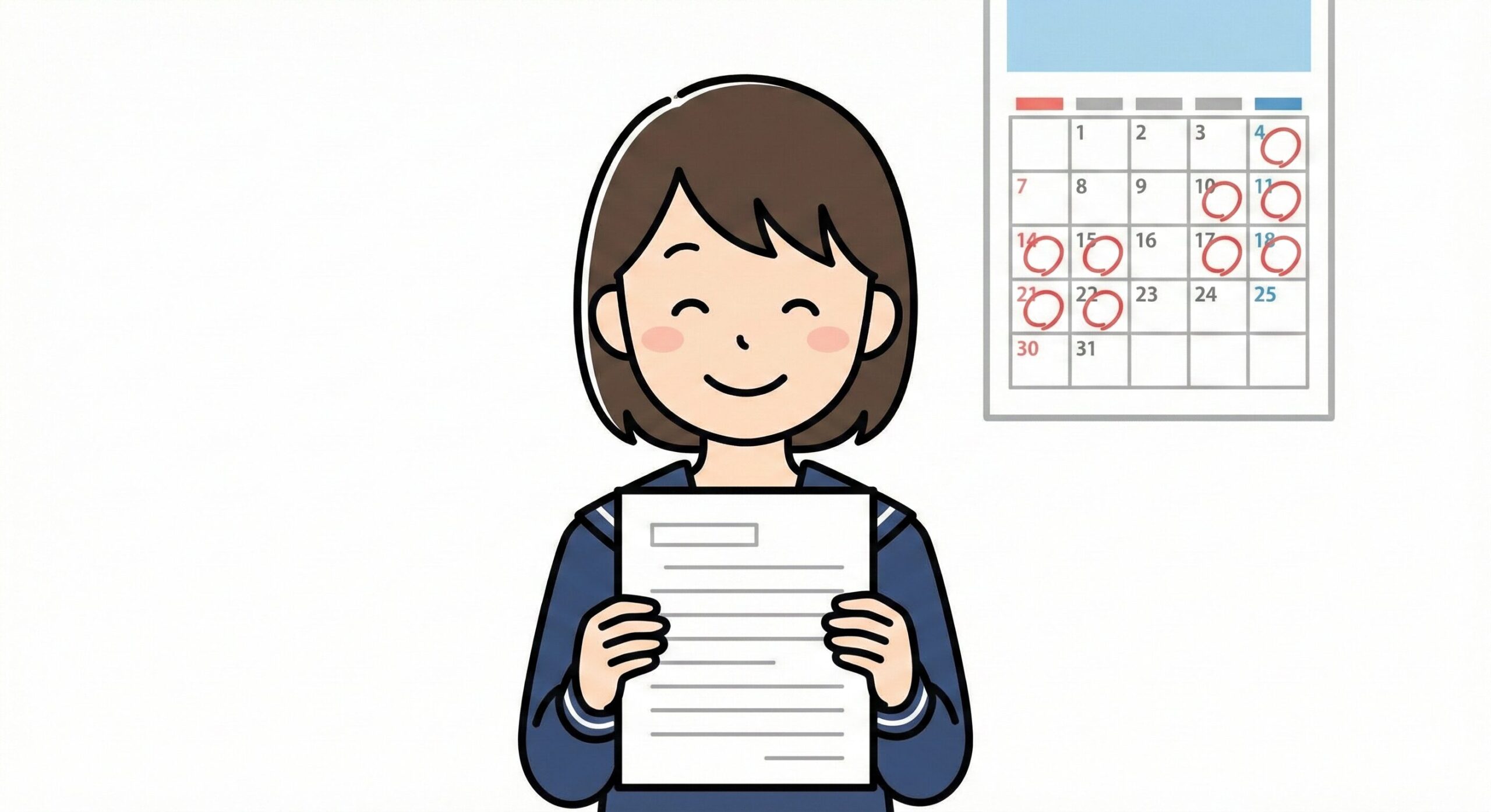 定期テストの目標点数！正しい決め方