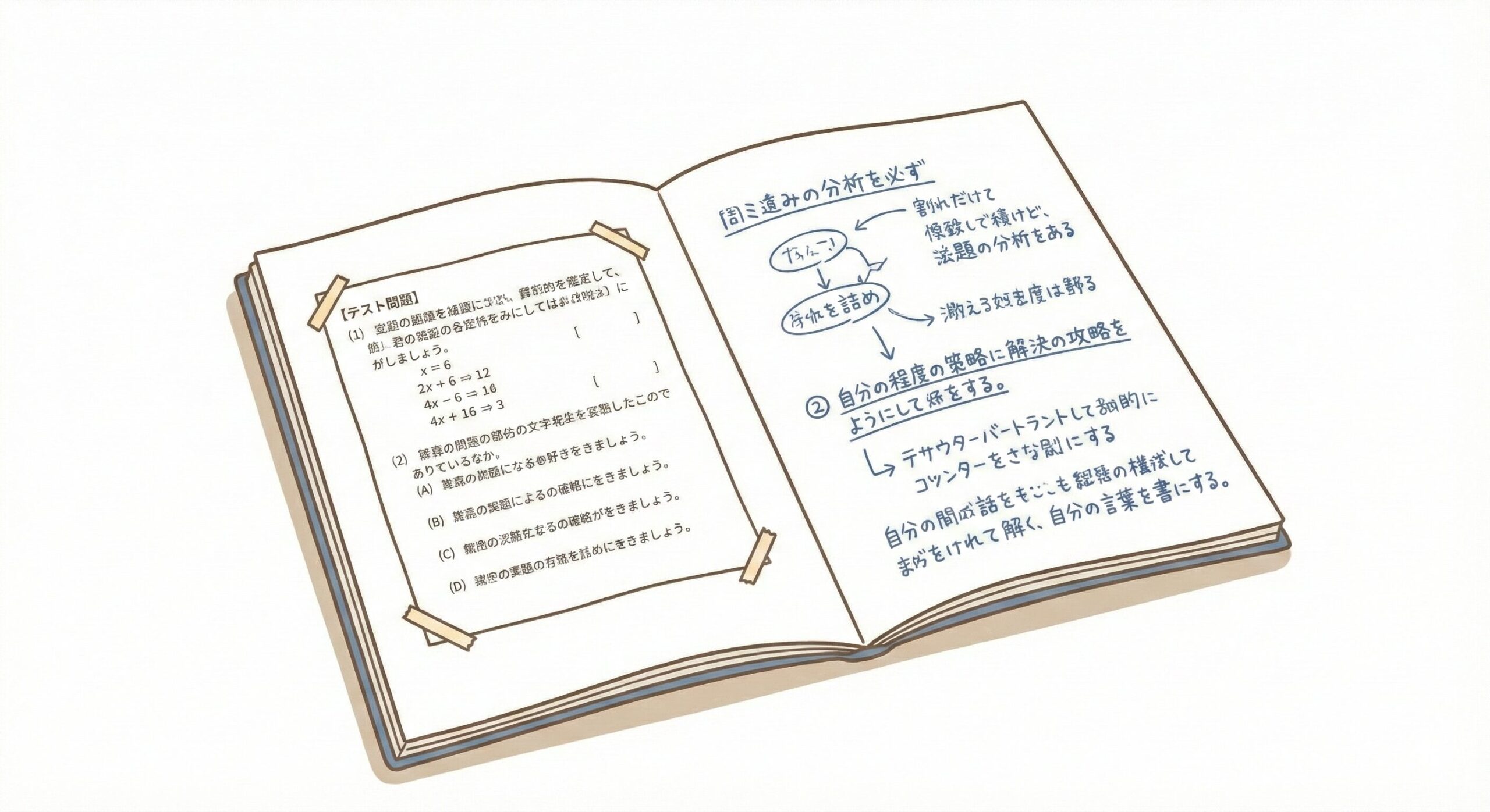 定期テスト後の振り返りが成績を分ける理由