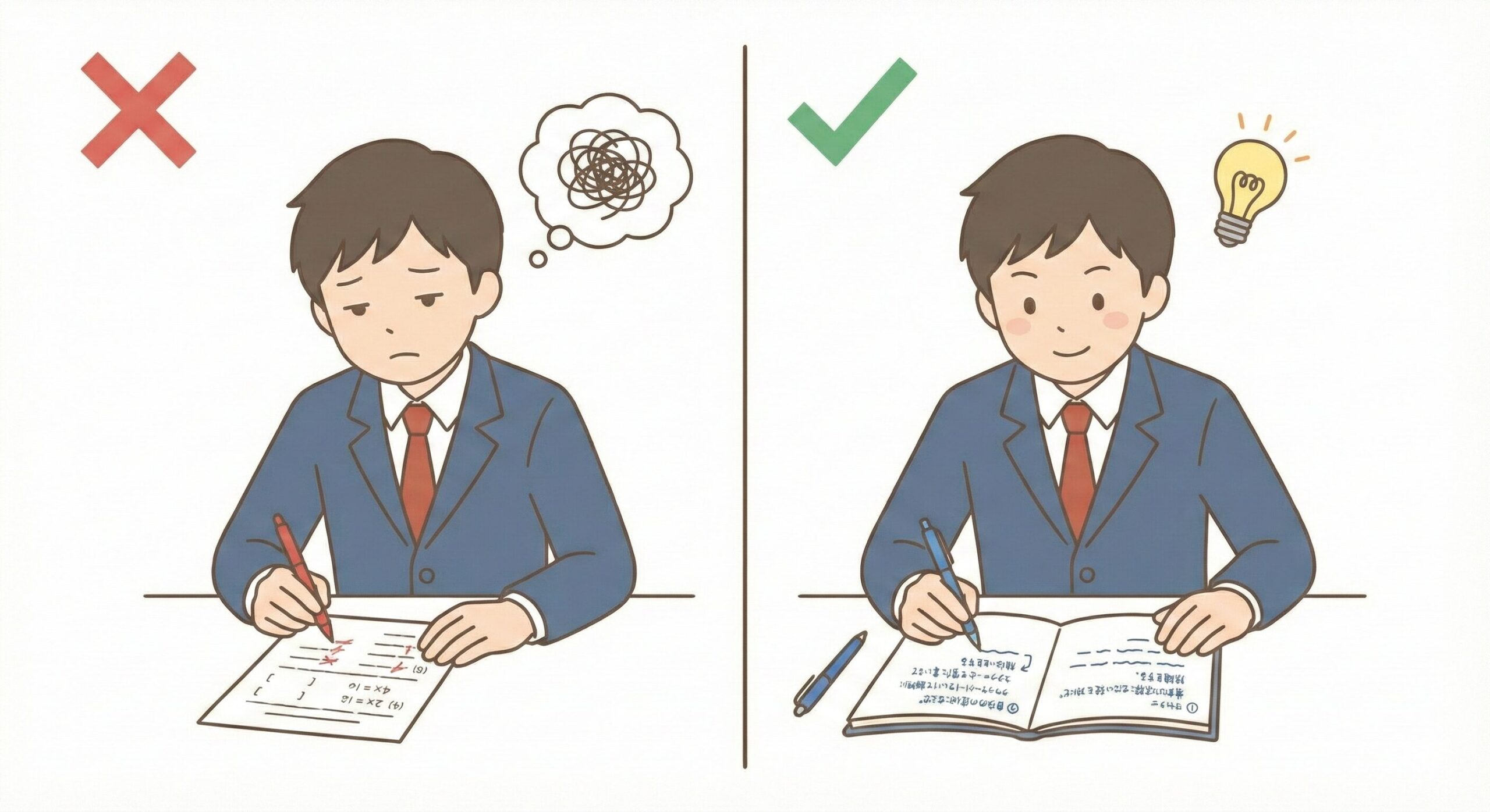 定期テスト後の振り返りが成績を分ける理由