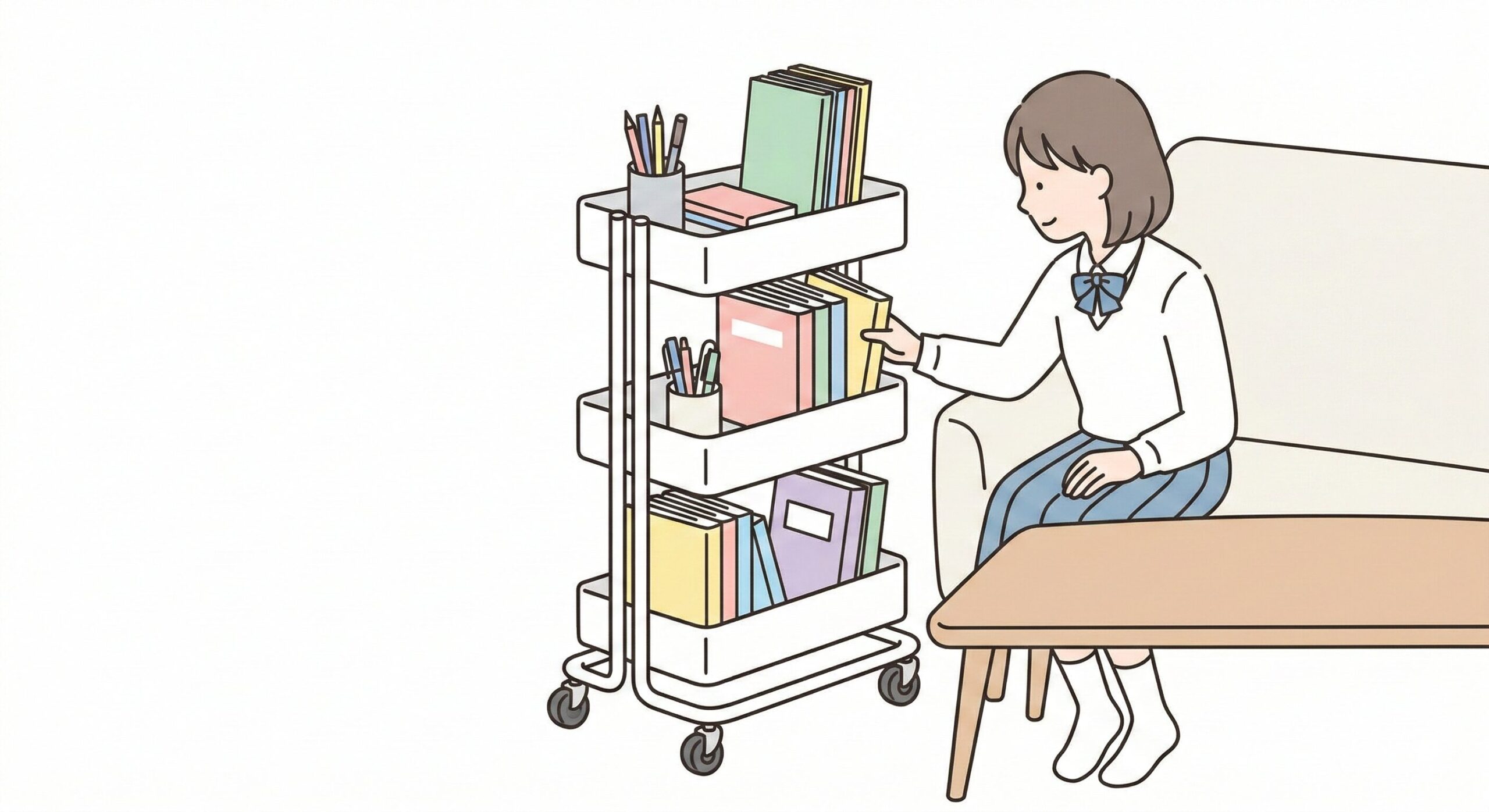 リビング学習で集中力を高める環境作り