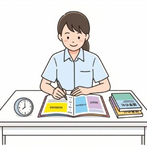休日何時間勉強すべき？理想の予定例