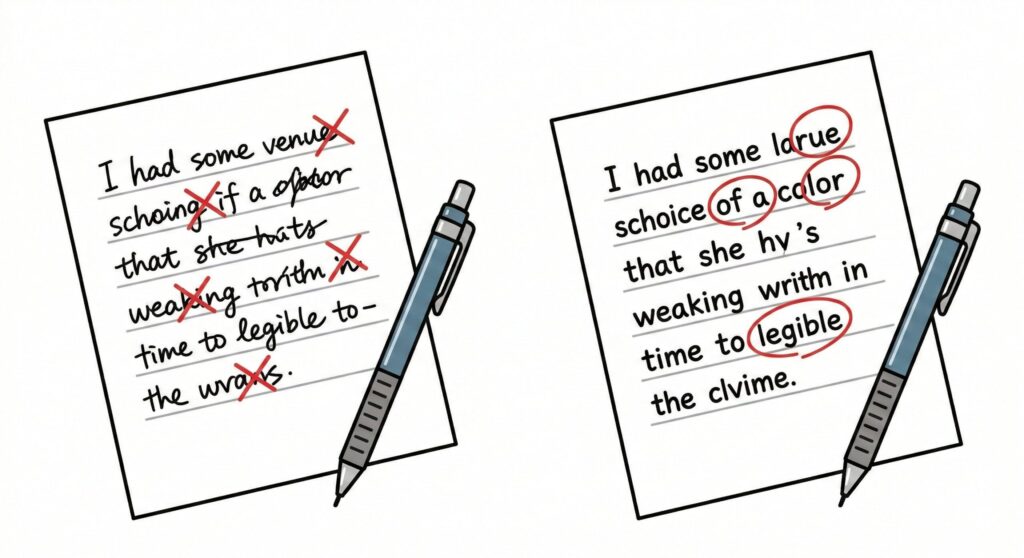 字の汚さで損をしない！読みやすい字