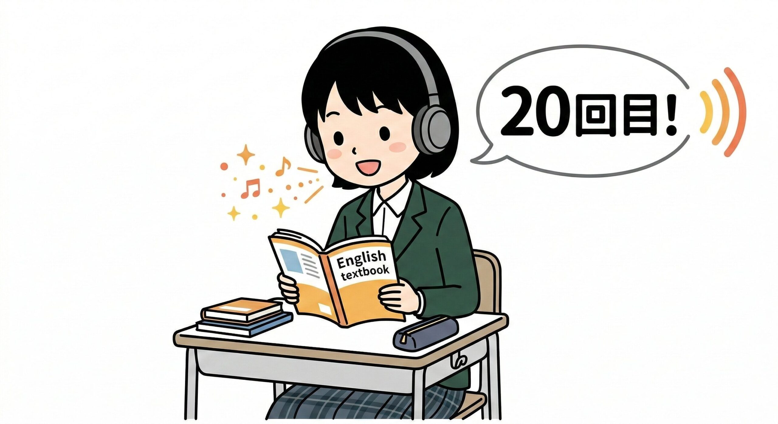 教科書の本文暗記は最強の英語テスト対策