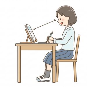 疲れない！長時間勉強できる姿勢とケア