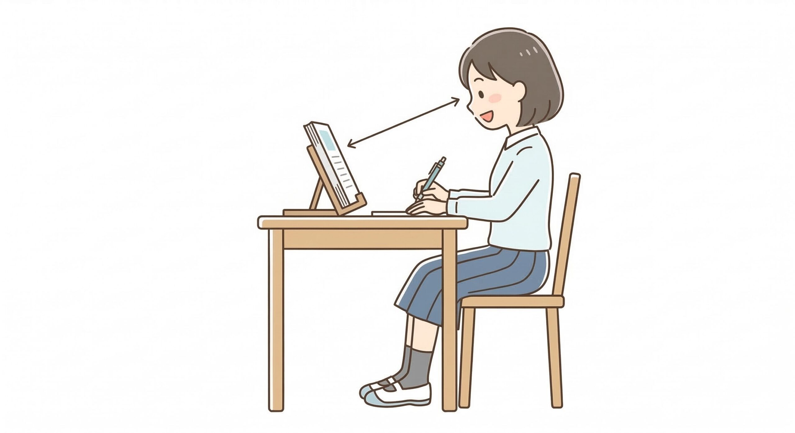 疲れない！長時間勉強できる姿勢とケア