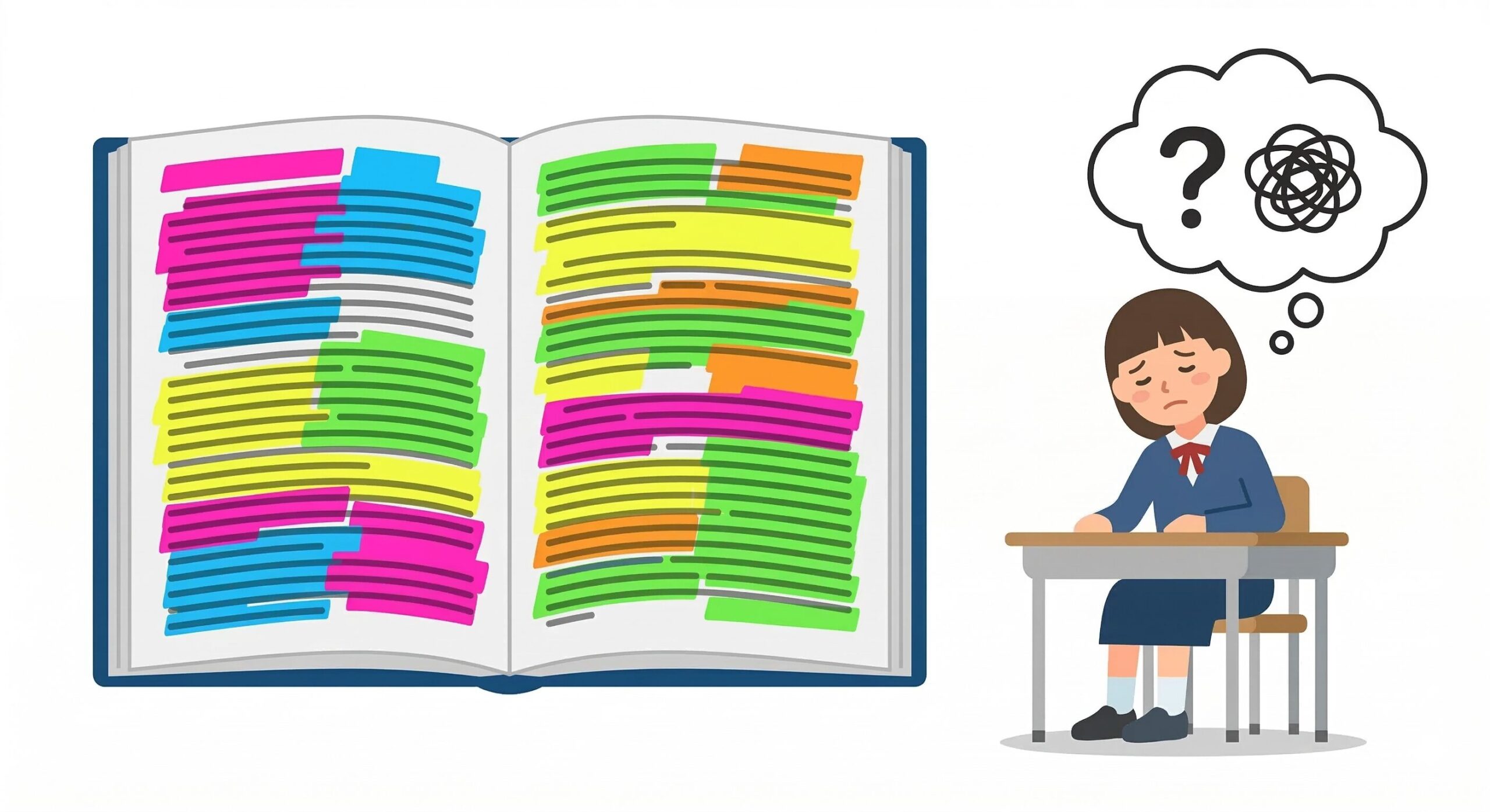 逆効果？正しい暗記マーカーの使い方