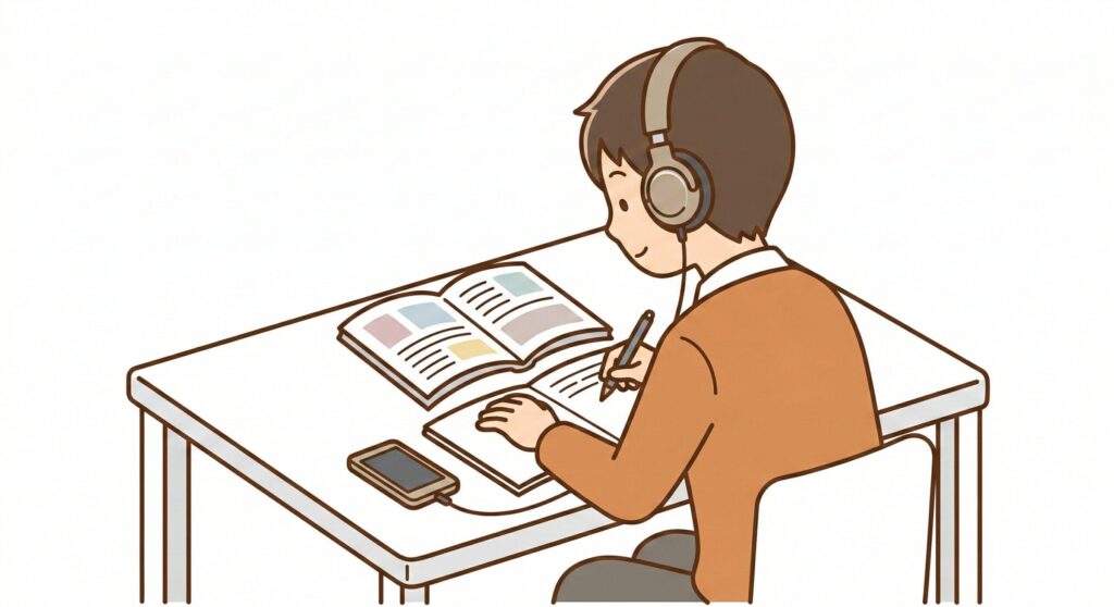 音楽を聴きながらの勉強はアリか？